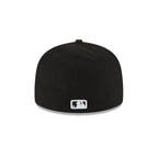 New York Yankees Black and White Basic 59FIFTY Fitted Hat