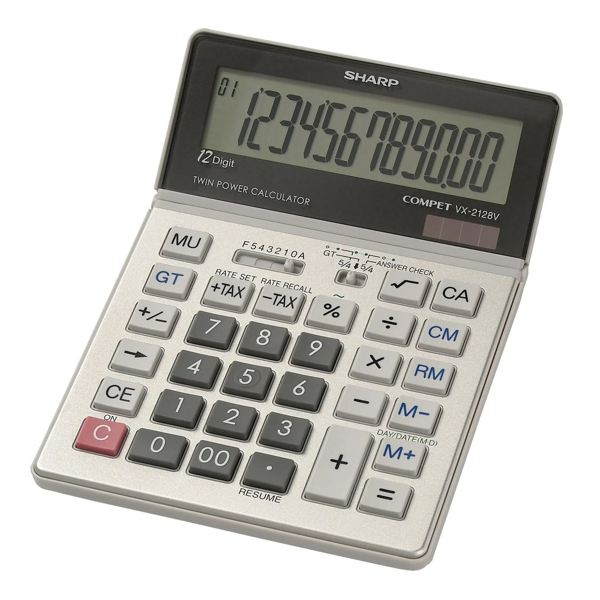 Sharp 12-Digit Commercial Desktop Calculator with Answer Check and Kickstand  Highlights: