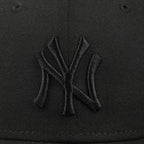 59Fifty Black on Black Yankees Cap