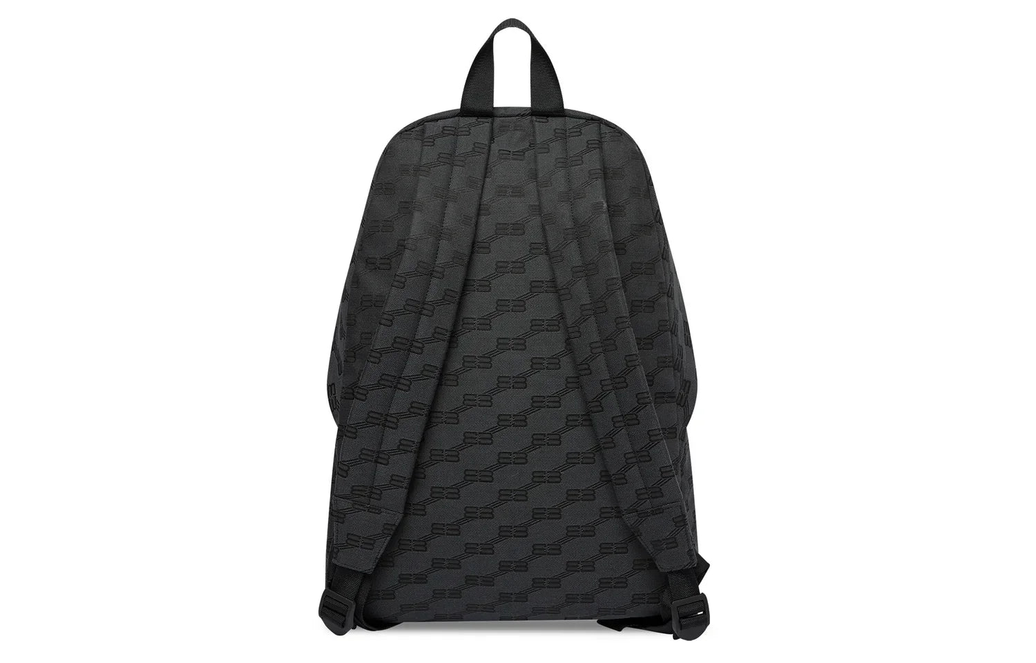 Balenciaga BB Monogram Signature Medium Backpack 'Black' 713044210HH1061