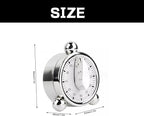 Kitchen Timers for Cooking Seniors 60 Minute Mechanical Kitchen Timer Loud Alarm Clock for Cooking Baking No Batteries Needed Visual Timer Ideal for Kitchen Management Precise Cooking Timing 1 Pack