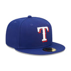 MLB Authentic On Field Texas Rangers Blue 59FIFTY Fitted Cap