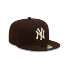 New York Yankees Brown Basic 59FIFTY Fitted Hat