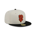 San Francisco Giants Chrome White Basic 59FIFTY Fitted Hat