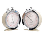 Mechanical Stopwatch Round Dial 0.2s 60 Second Sports Count Timer for Physical Experiments Running Cycling J01205