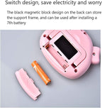 Kitchen Timer, Cute Cartoon Animal Countdown Timer, Digital Cooking Timer with Magnetic, LCD Large-Screen Visual Clock, Hangable Alarm Clock with Stand，for Cooking Bake Sport Game (Timer-XZ)