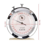 Mechanical Stopwatch Round Dial 0.2s 60 Second Sports Count Timer for Physical Experiments Running Cycling J01205