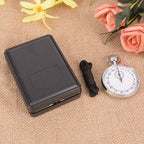 Mechanical Stop Watch, SXJ504 Handheld Sports Chronograph Alarm Mechanical Stopwatch Running Timer, for Sports Referee Running Cycling Count Timer