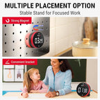 TempPro 99-Hour Digital Kitchen Timer with Strong Magnetic & Stable Stand, Classroom Timers with 3-Volume-Level, Stopwatch with Large LED Display, Digital Timers for Classroom(Previously ThermoPro)