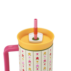 Owala 40oz Tumbler  Flower Crown