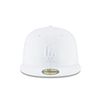 Los Angeles Dodgers Whiteout Basic 59FIFTY Fitted Hat