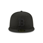 Boston Red Sox Blackout Basic 59FIFTY Fitted Hat