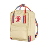 Fjallraven Kanken Rainbow Mini Light Oak-Rainbow Pattern