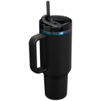 Stanley Cup The Black Chroma Quencher H2.0 FlowState™ Tumbler | 30 OZ or 40 OZ