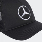 Mercedes AMG Petronas F1 2026 Snapback Star Trucker Hat Black