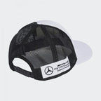 Mercedes AMG Petronas F1 2026 Snapback Star Trucker Hat White
