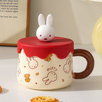 Miffy Sweet Melt Ceramic Mug with 3D Lid