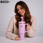 Stanley X LoveShackFancy 40 OZ Tumbler - Polaroid Rose