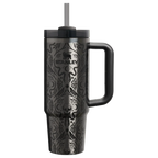 Stanley Cup Halloween Quencher H2.0 Flowstate™ Tumbler 30 OZ Deadly Damask