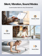 Pomodoro Timer Cube – Smart Focus Timer with Presets, Custom Countdown & Silent Vibration Alerts for Productivity