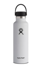 Hydro Flask - 21oz Standard Mouth Flex Cap - White