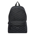Balenciaga BB Monogram Signature Medium Backpack 'Black' 713044210HH1061