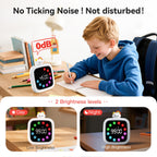 Yunbaoit Digital Visual Timer for Kids — 99-Minute Silent Countdown, 19 Ringtones, Rechargeable