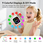 Yunbaoit Digital Visual Timer for Kids — 99-Minute Silent Countdown, 19 Ringtones, Rechargeable